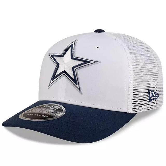 Mens New Era /Navy Dallas Cowboys 2024 NFL Training Camp 9SEVENTY Trucker Hat Product Image