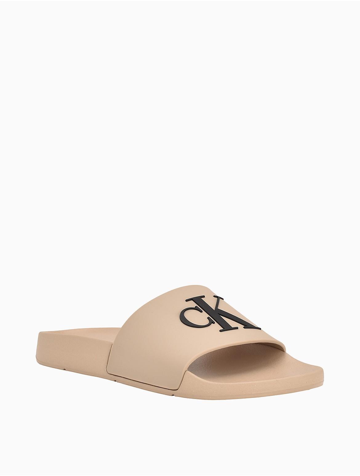 Calvin Klein Women's Arin Slides - Black - 7 Product Image