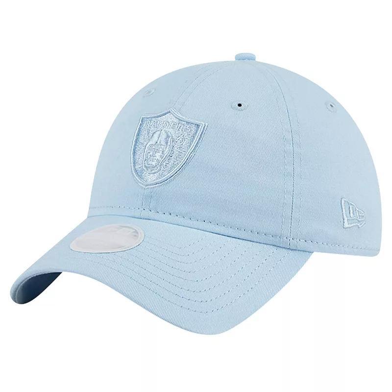 Womens New Era Light Blue Las Vegas Raiders Color Pack 9TWENTY Adjustable Hat Product Image