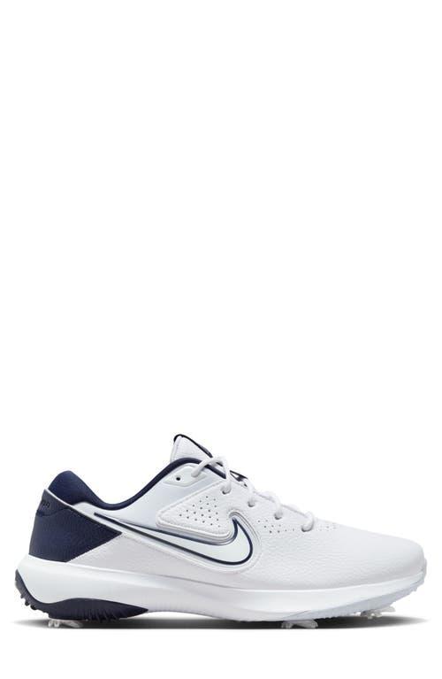 NIKE Men's Victory Pro 3 Golf Shoes In White Product Image