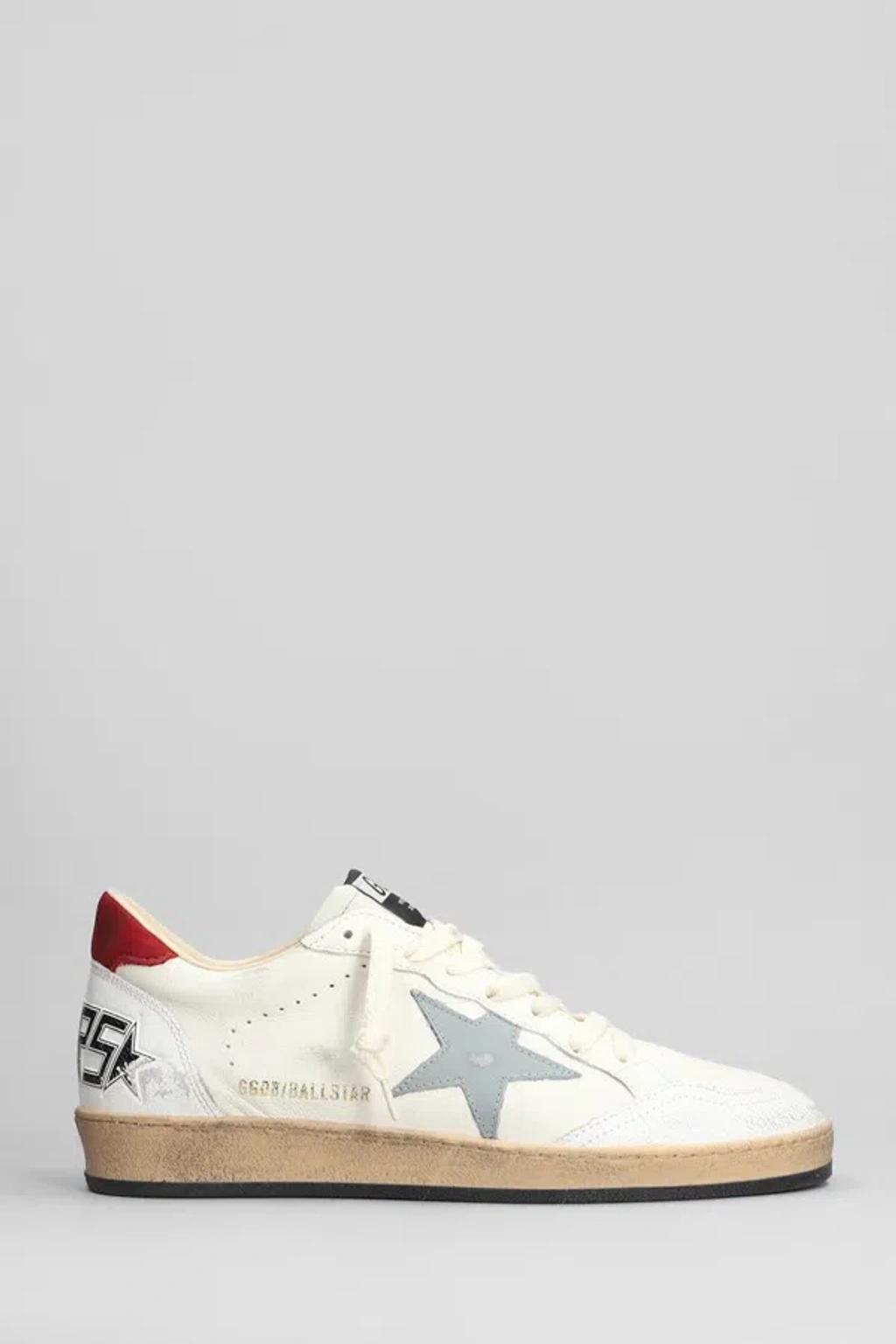 GOLDEN GOOSE Ball Star Sneakers In White Product Image