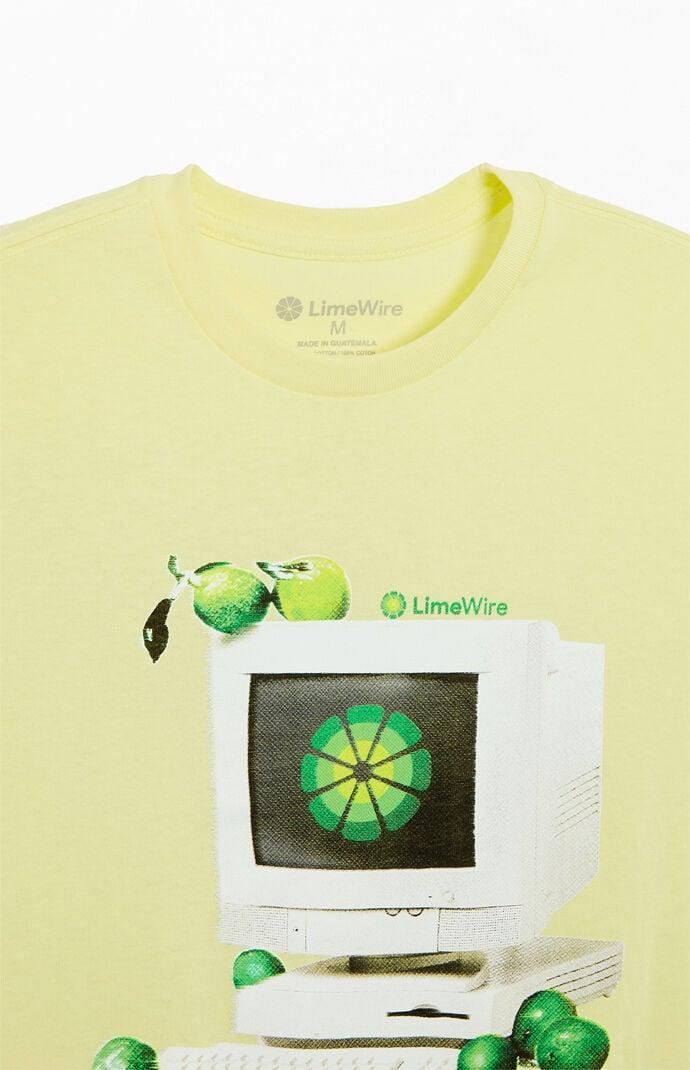 Men's Limewire Old School CPU T-Shirt Product Image