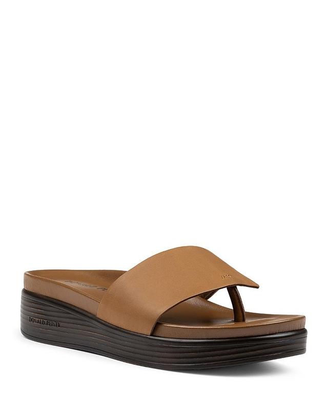 Donald Pliner Womens Thong Wedge Sandals Product Image