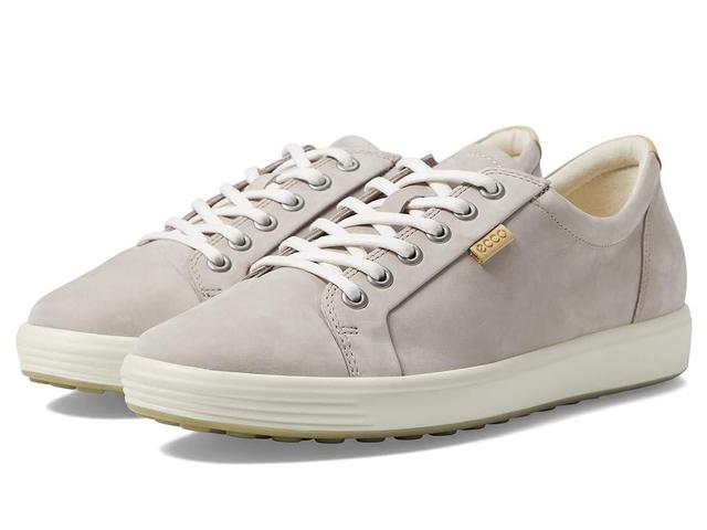 ECCO Soft 7 Sneaker (Grey Rose) Women's Lace up casual Shoes Product Image