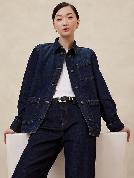 Denim Chore Jacket Product Image