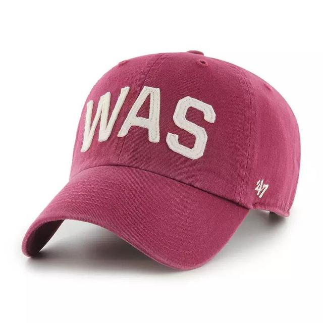 Womens 47 Burgundy Washington Commanders Finley Clean Up Adjustable Hat Product Image