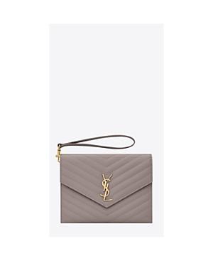 Saint Laurent Cassandre Matelasse Flap Pouch Product Image