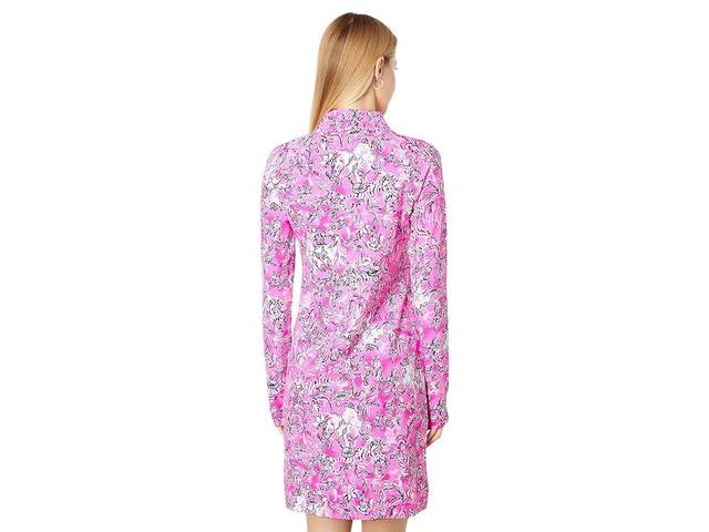 Lilly Pulitzer UPF 50+ Cassi Dress (Plumeria Pink/Purposefully Pink) Women's Clothing Product Image