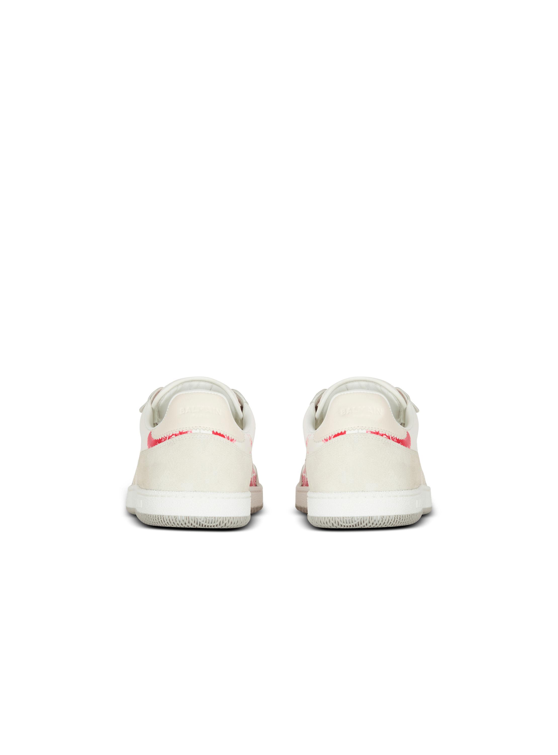 Calfskin Balmain Swan trainers Product Image