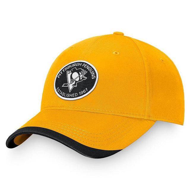 Mens Fanatics Branded Pittsburgh Penguins Fundamental Adjustable Hat Product Image