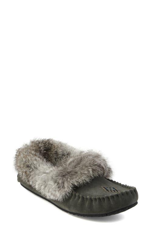 Manitobah Street Faux Fur Trimmed Slipper Product Image