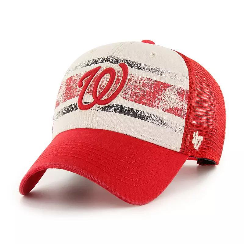 Mens 47 Washington Nationals Breakout MVP Trucker Adjustable Hat Product Image