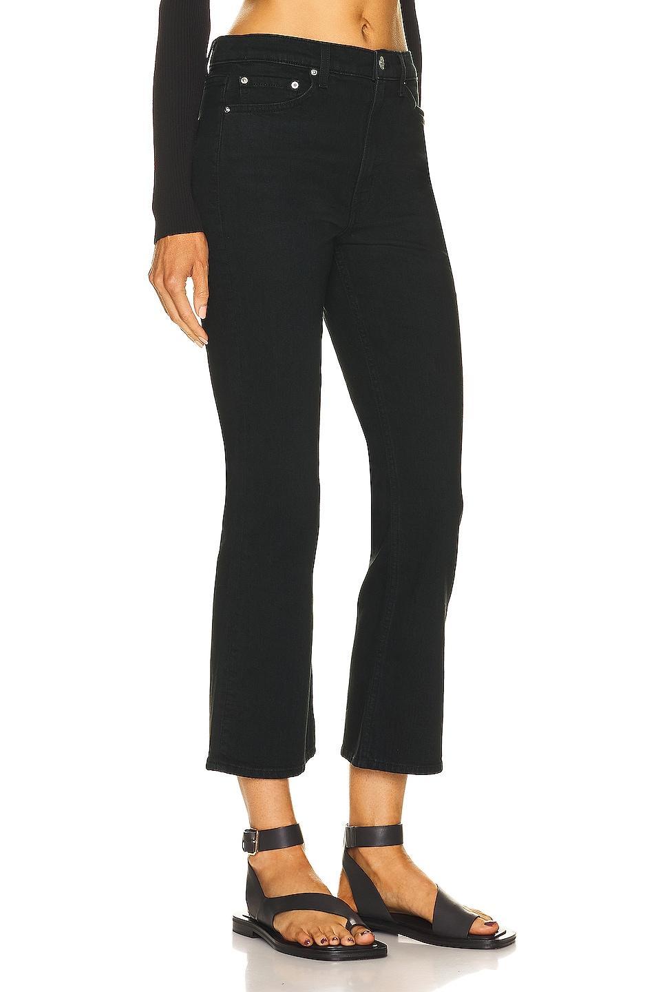 GRLFRND Erin High Rise Flare in Black Product Image