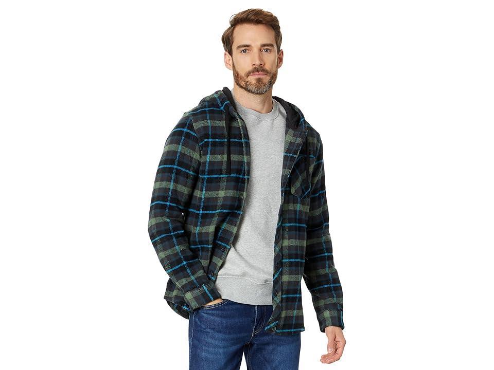 ONeill Clayton Plaid Hooded Button-Up Shirt Product Image