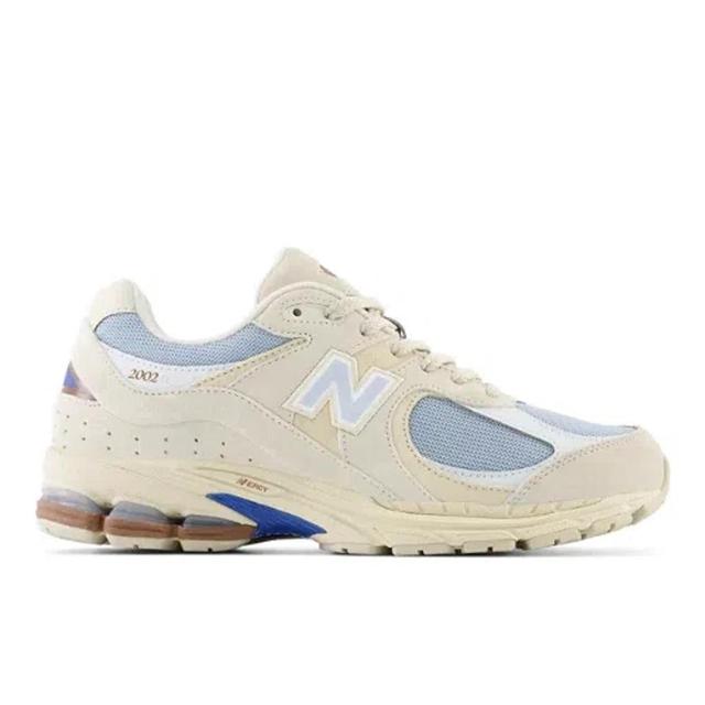 NEW BALANCE Men's 2002r Sneakers In Beige/grey/blue Product Image