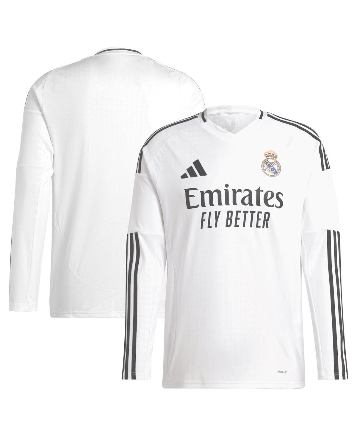 adidas Mens adidas Real Madrid 24/25 Home Long-Sleeve Jersey - Mens Product Image