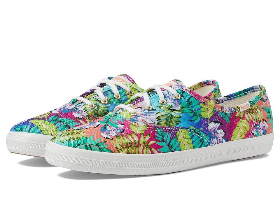 Keds Champion Canvas Lace Up (Tropadelic ) Women's Shoes Product Image