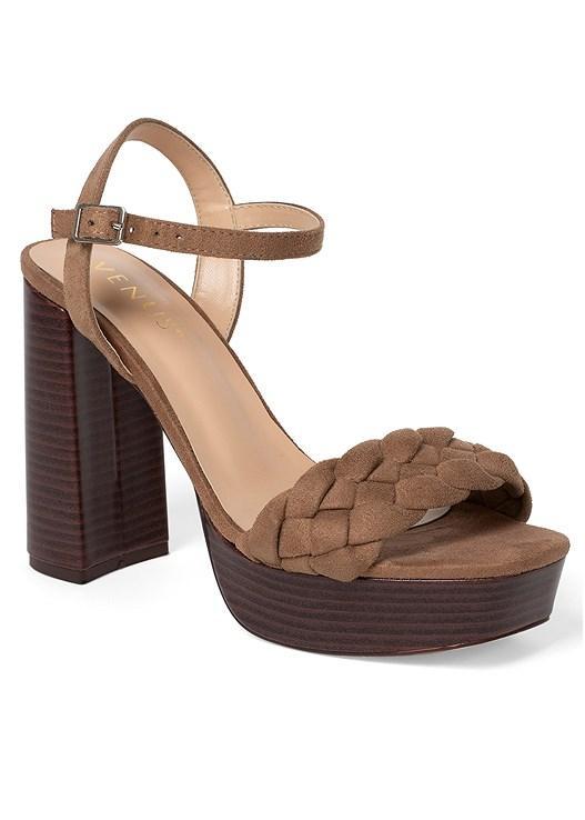 Braided Platform Heels product image