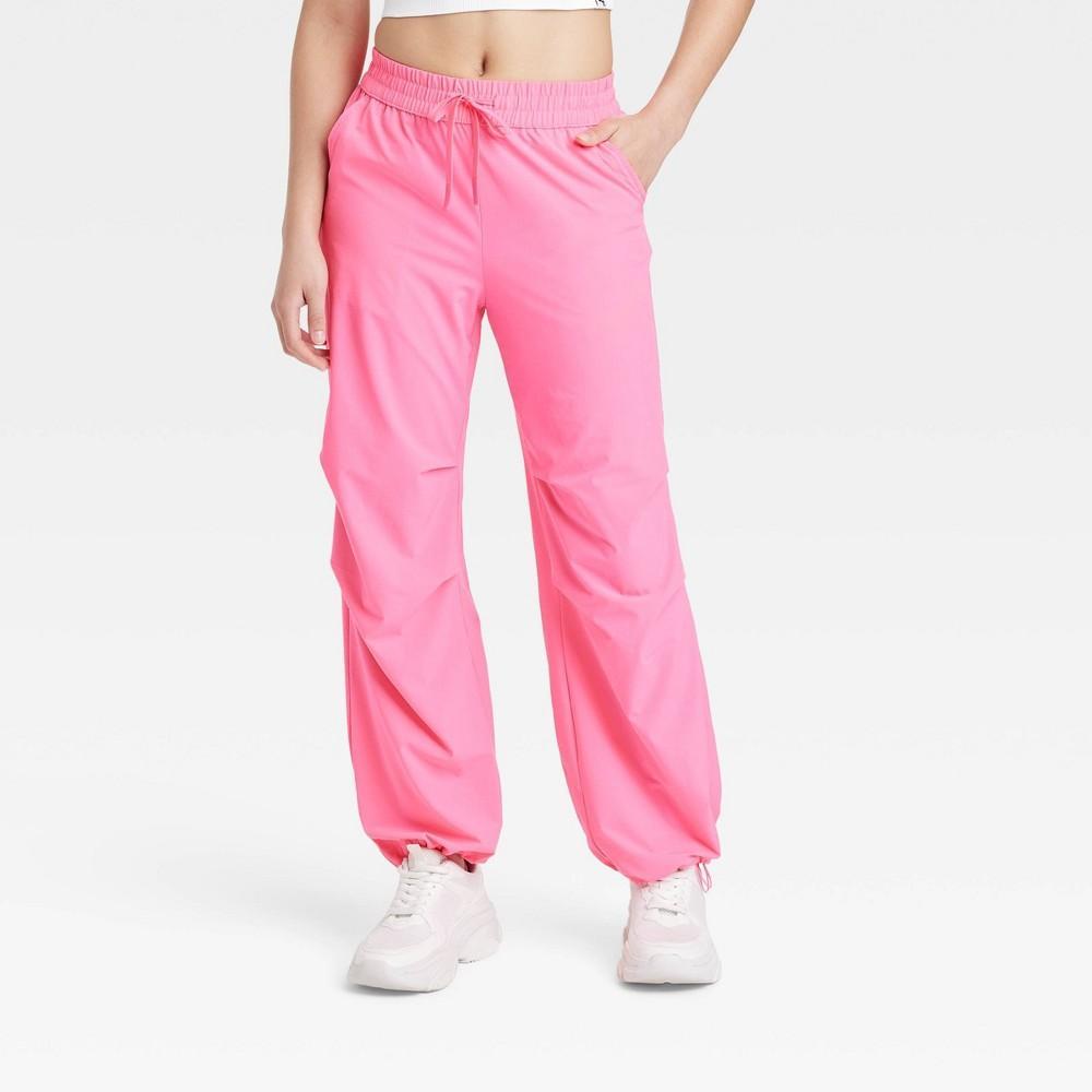 Womens Mid-Rise Parachute Pants - JoyLab XXL Product Image