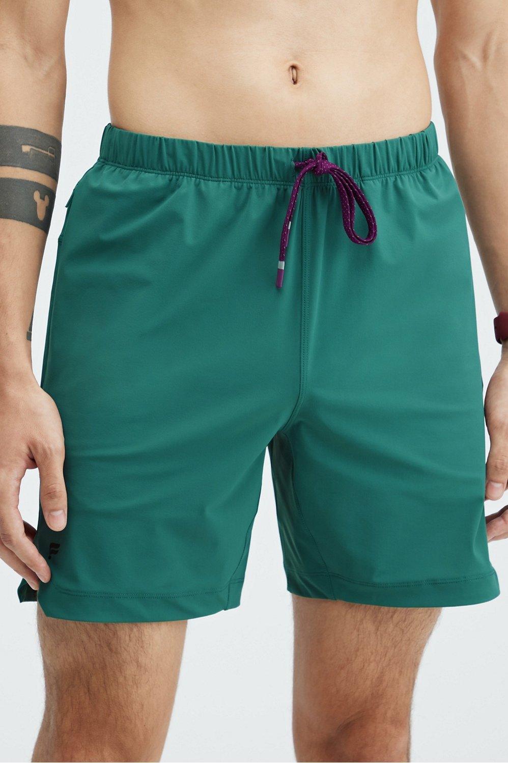 Fabletics Men The One Short male Azure Green Size L Product Image