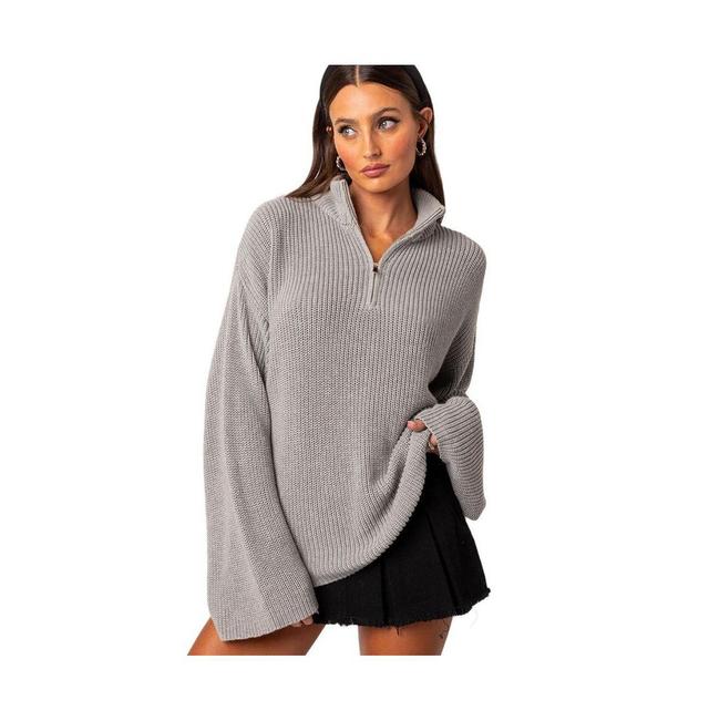 EDIKTED Amour Oversize Knit Pullover Product Image