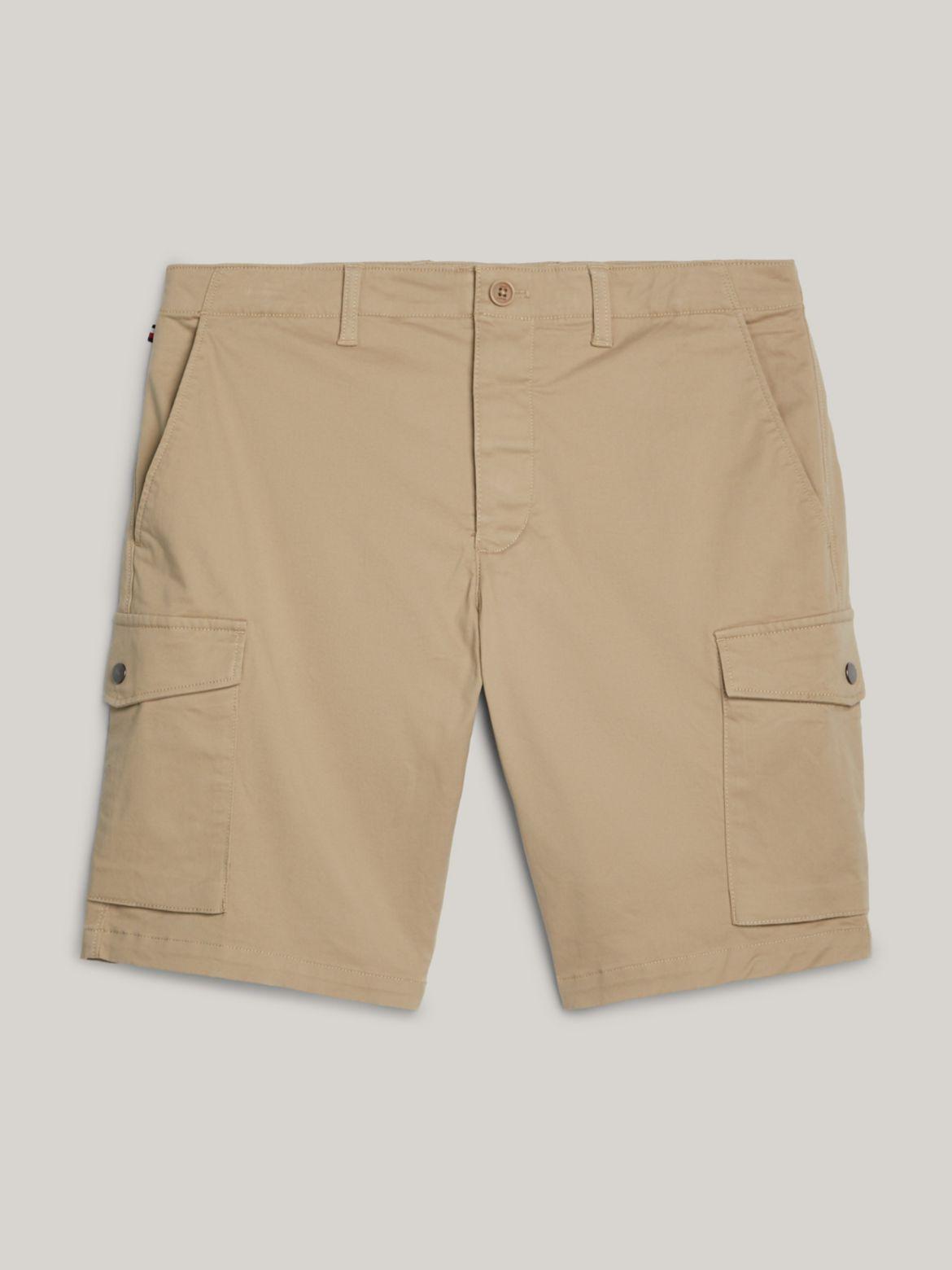 Tommy Hilfiger Men's Relaxed Fit 1985 Cargo Short - Dark Beige Product Image