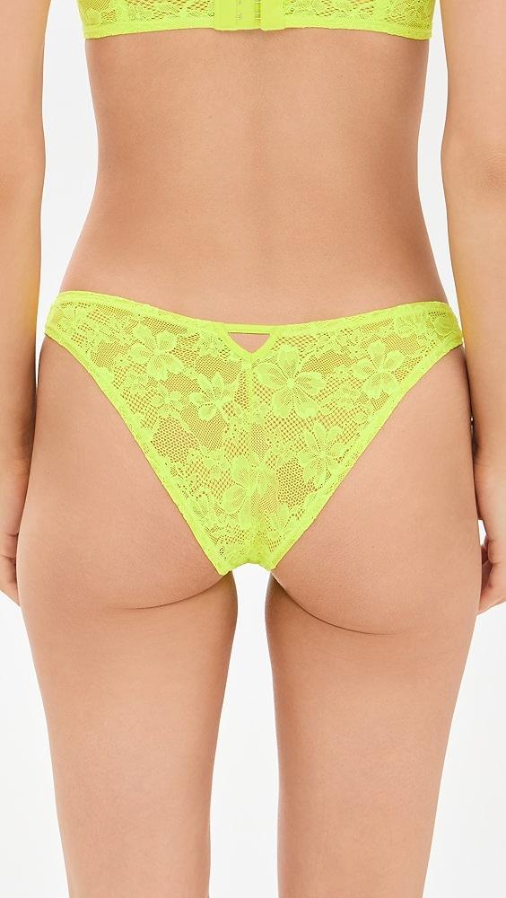 Fleur du Mal Le Stretch Lace Cheeky Panties | Shopbop Product Image