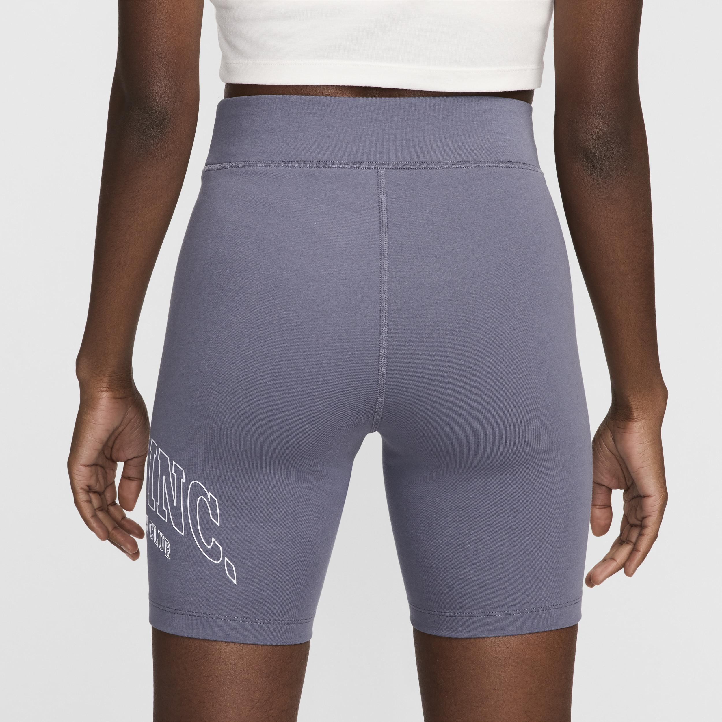 Women's Nike Sportswear Classic High-Waisted 8" Biker Shorts Product Image