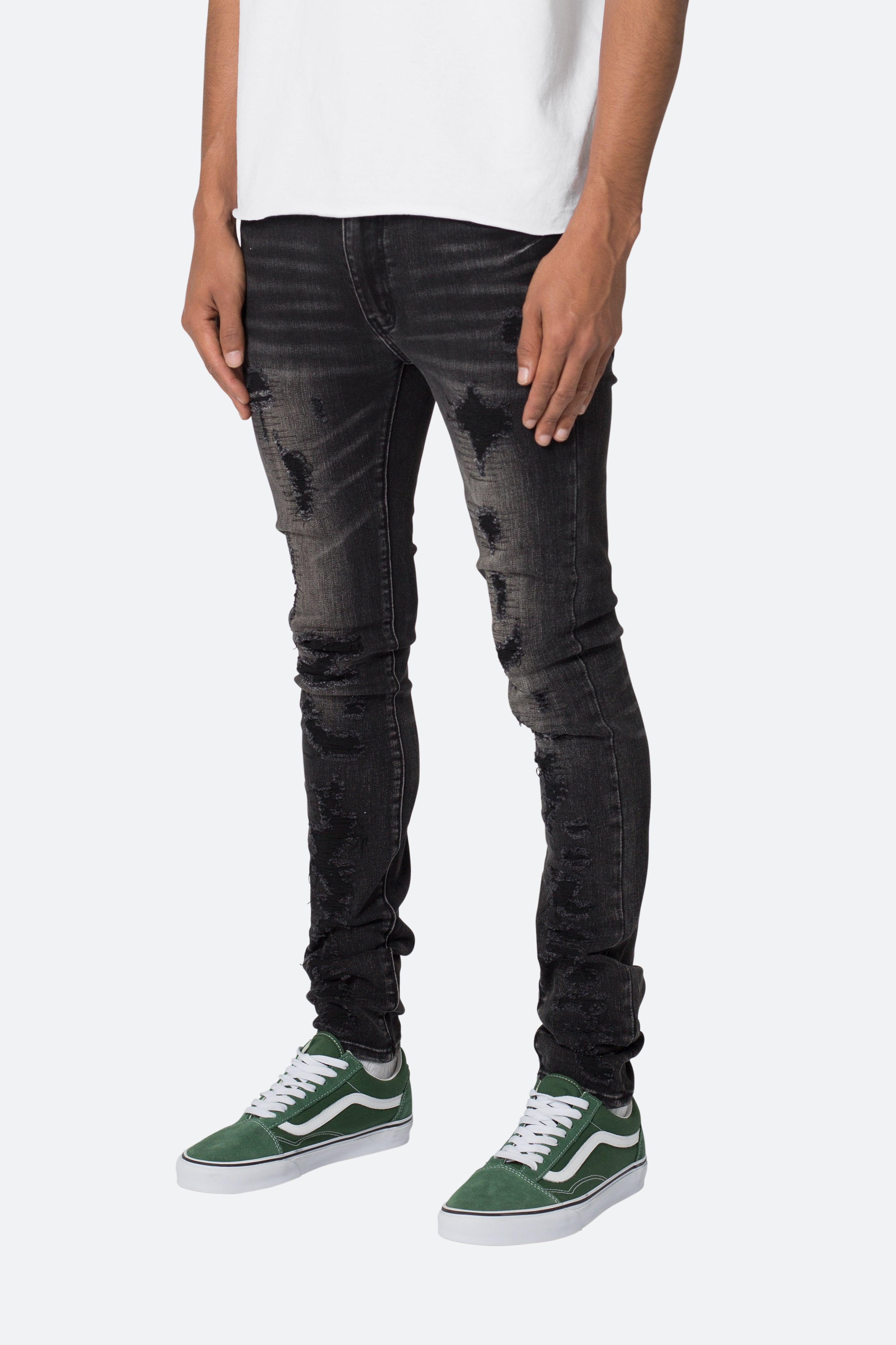 X565 Skinny Denim - Black Product Image