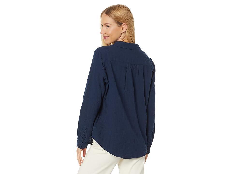 Lilla P Long Sleeve Button-Down Women's Clothing Product Image