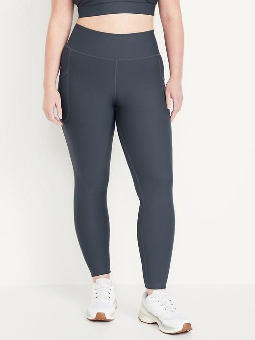 High-Waisted PowerSoft Full-Length Pocket Leggings Product Image