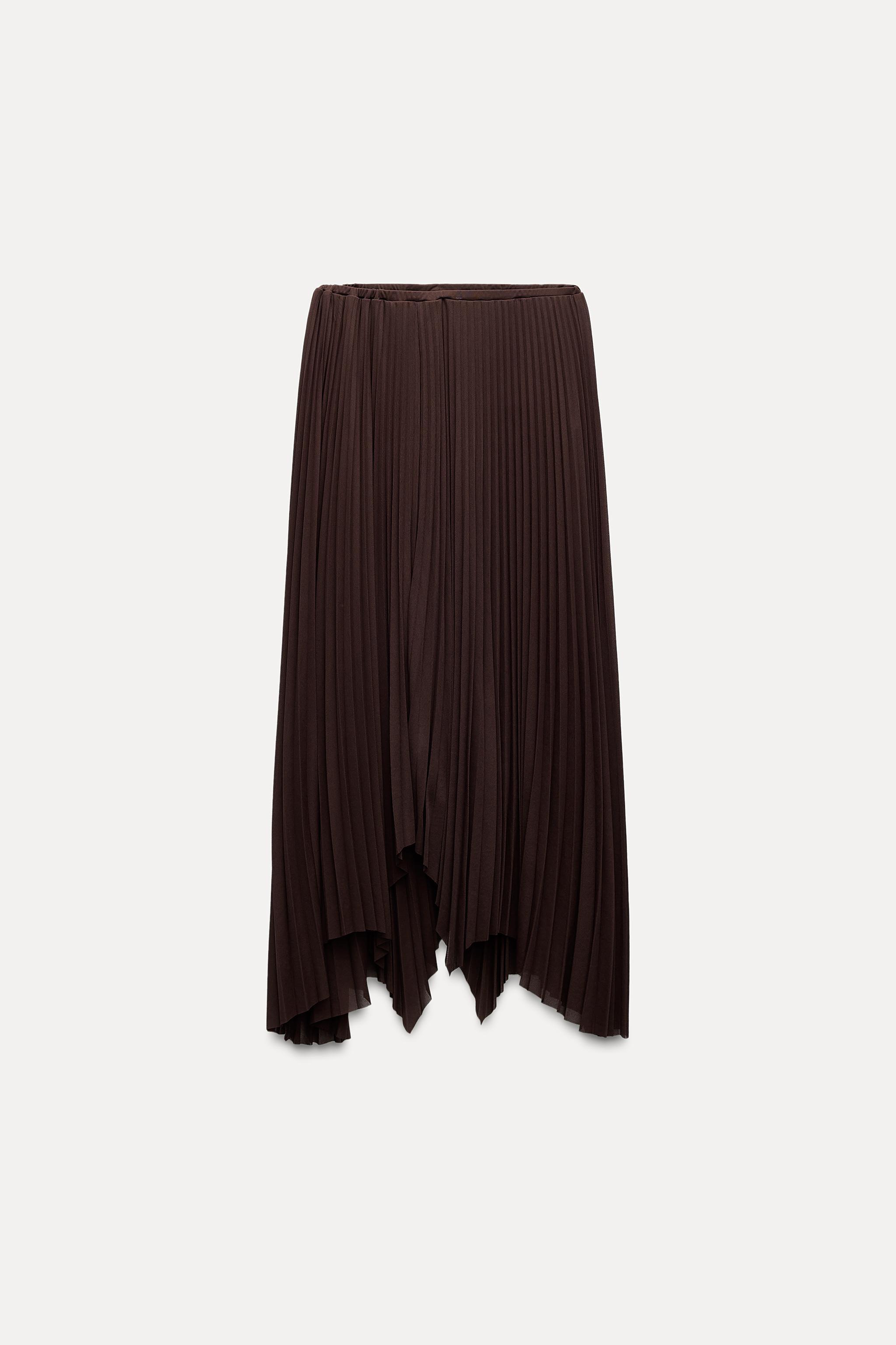 PLEATED MIDI SKIRT Product Image