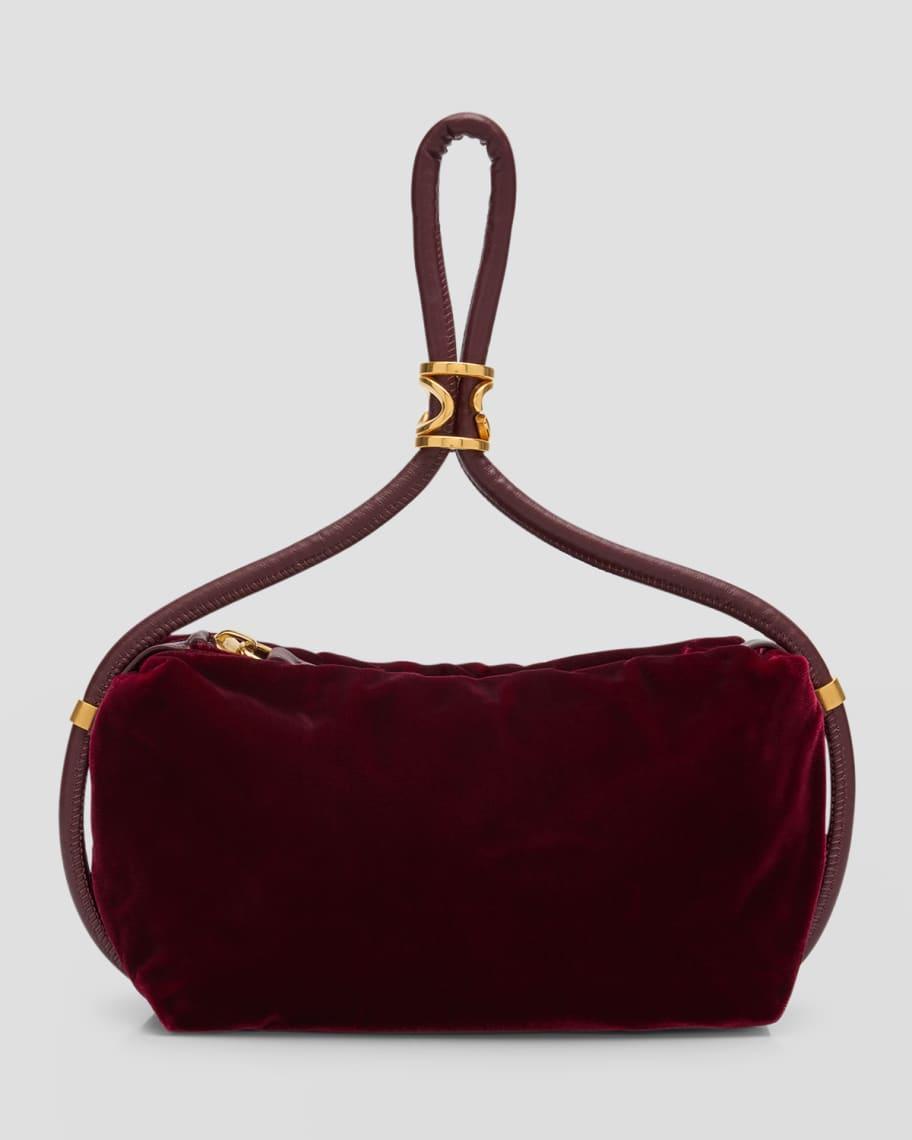 Velvet Pouch Top-Handle Bag product image