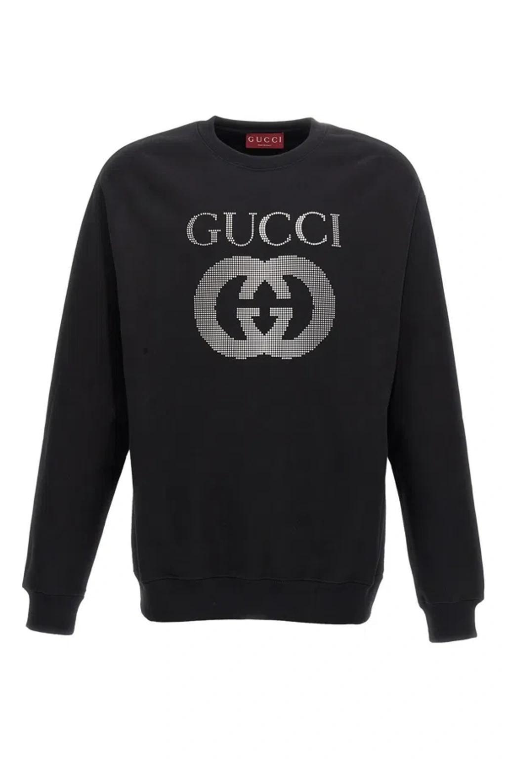 GUCCI Men Logo Sweatshirt In Multicolor Product Image