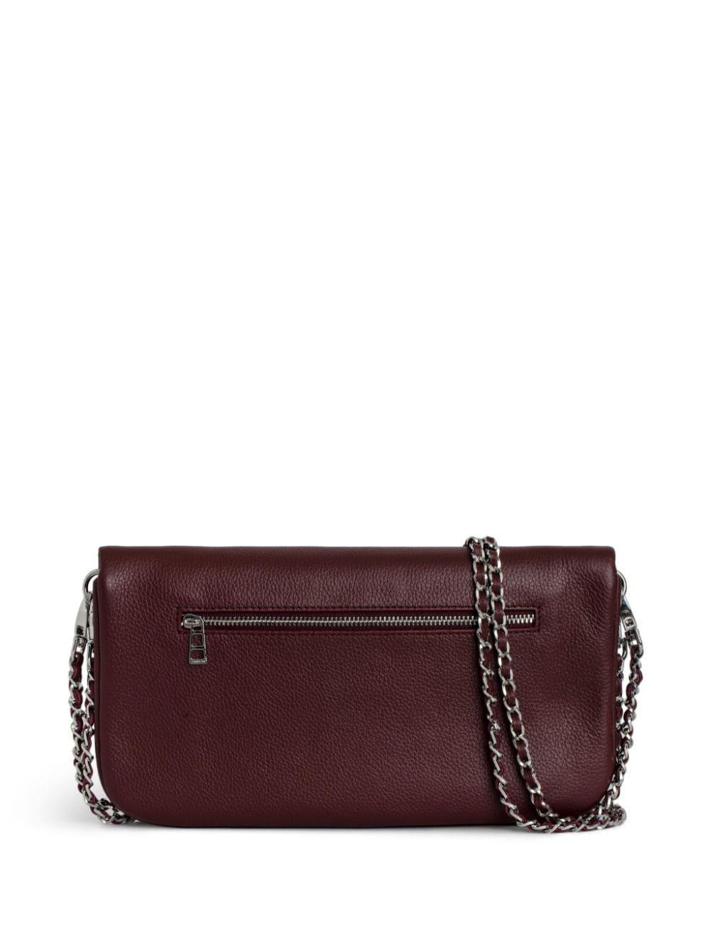 Rock leather clutch bag Product Image