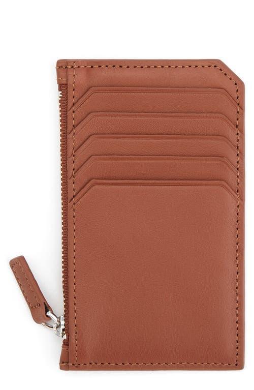 ROYCE New York Zip Leather Card Case Product Image