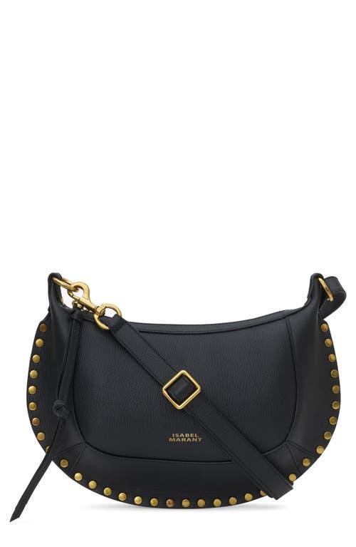 Isabel Marant Oskan Moon Leather Shoulder Bag Product Image