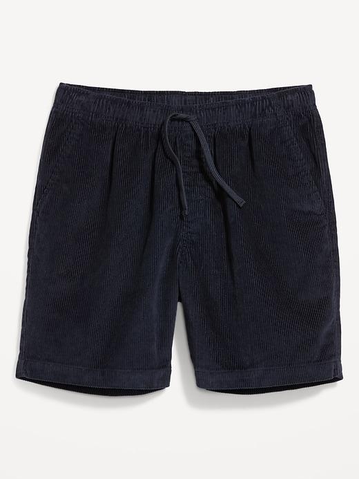 Corduroy Jogger Shorts -- 7-inch inseam Product Image