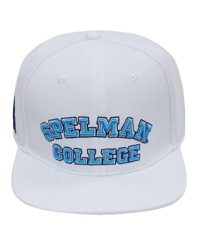 Mens Pro Standard White Spelman College Jaguars Primary Logo Evergreen Wool Snapback Hat Product Image