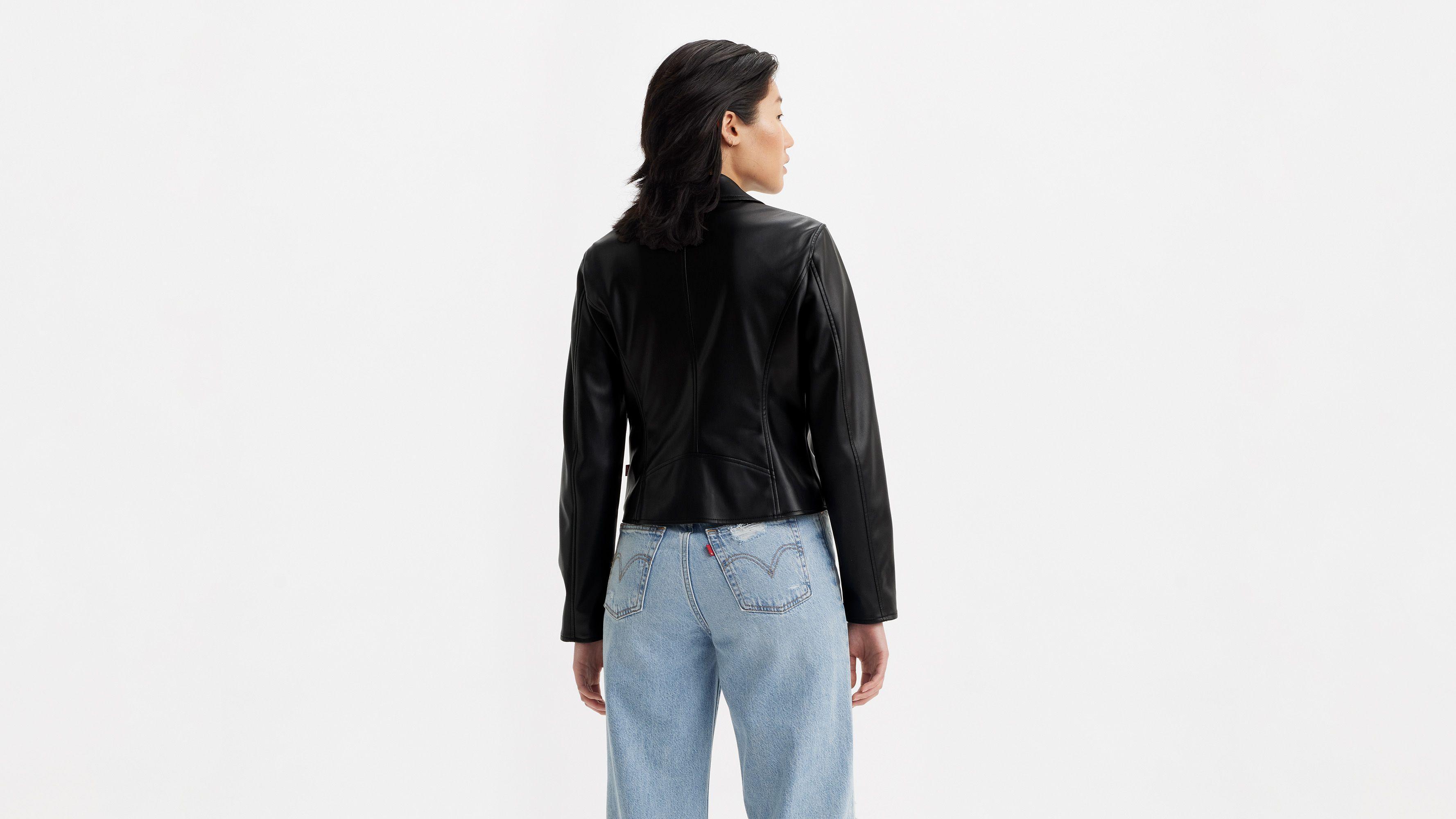 Levis Shrunken Moto Jacket - Womens Product Image