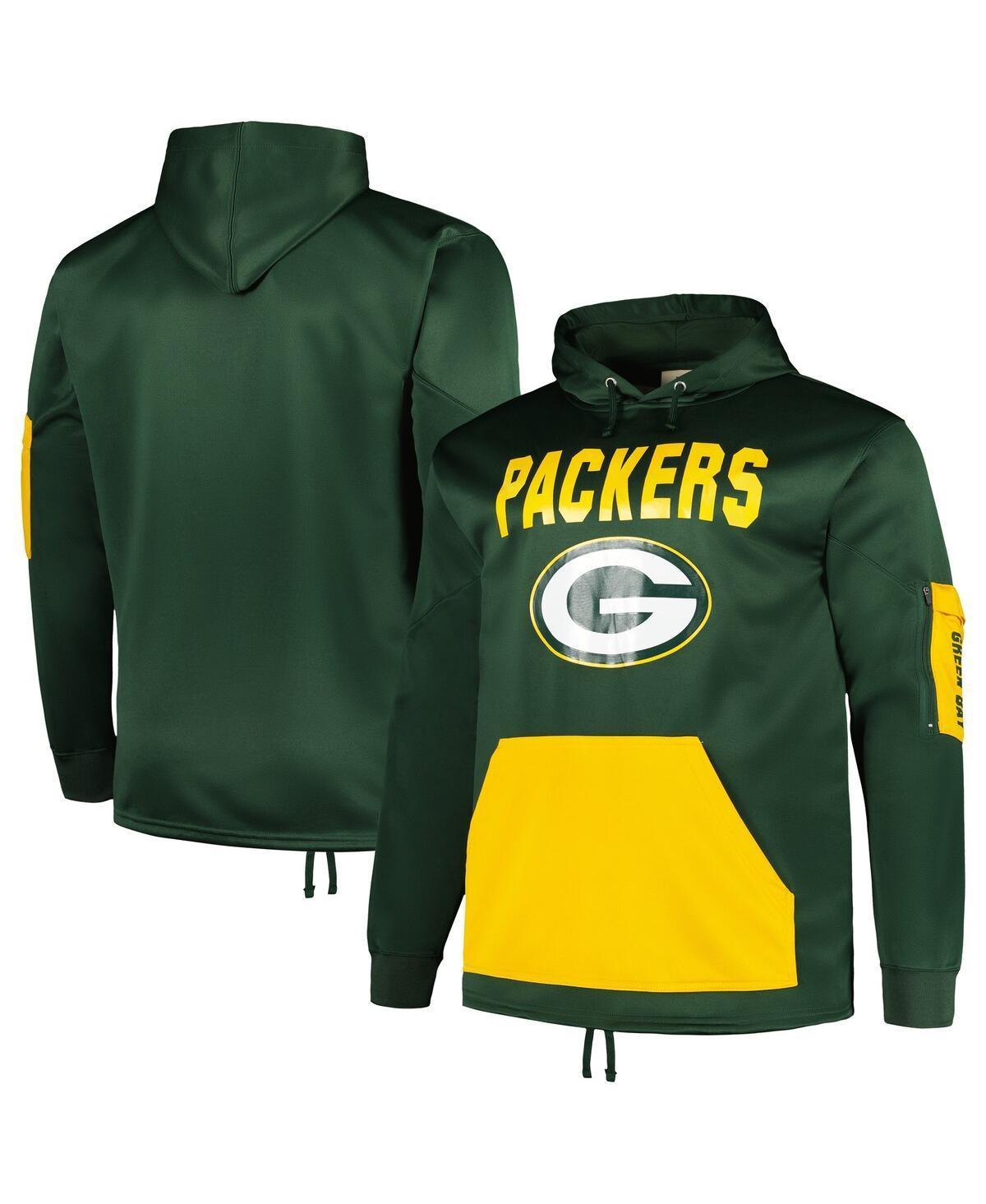 Mens Fanatics Green Green Bay Packers Big and Tall Pullover Hoodie Product Image