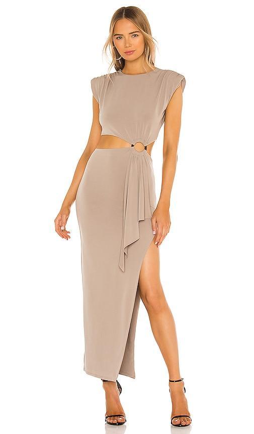 Lovers and Friends Encore Dress in Taupe Product Image