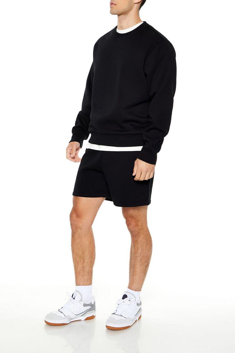 Drawstring Mid-Rise Shorts | Forever 21 Product Image