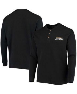 Mens Dunbrooke Jacksonville Jaguars Logo Maverick Thermal Henley Long Sleeve T-Shirt Product Image