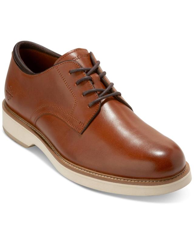 Cole Haan Mens American Classics Montrose Plain Toe Oxford Dress Shoe - Ch Dark Latte Suede Product Image