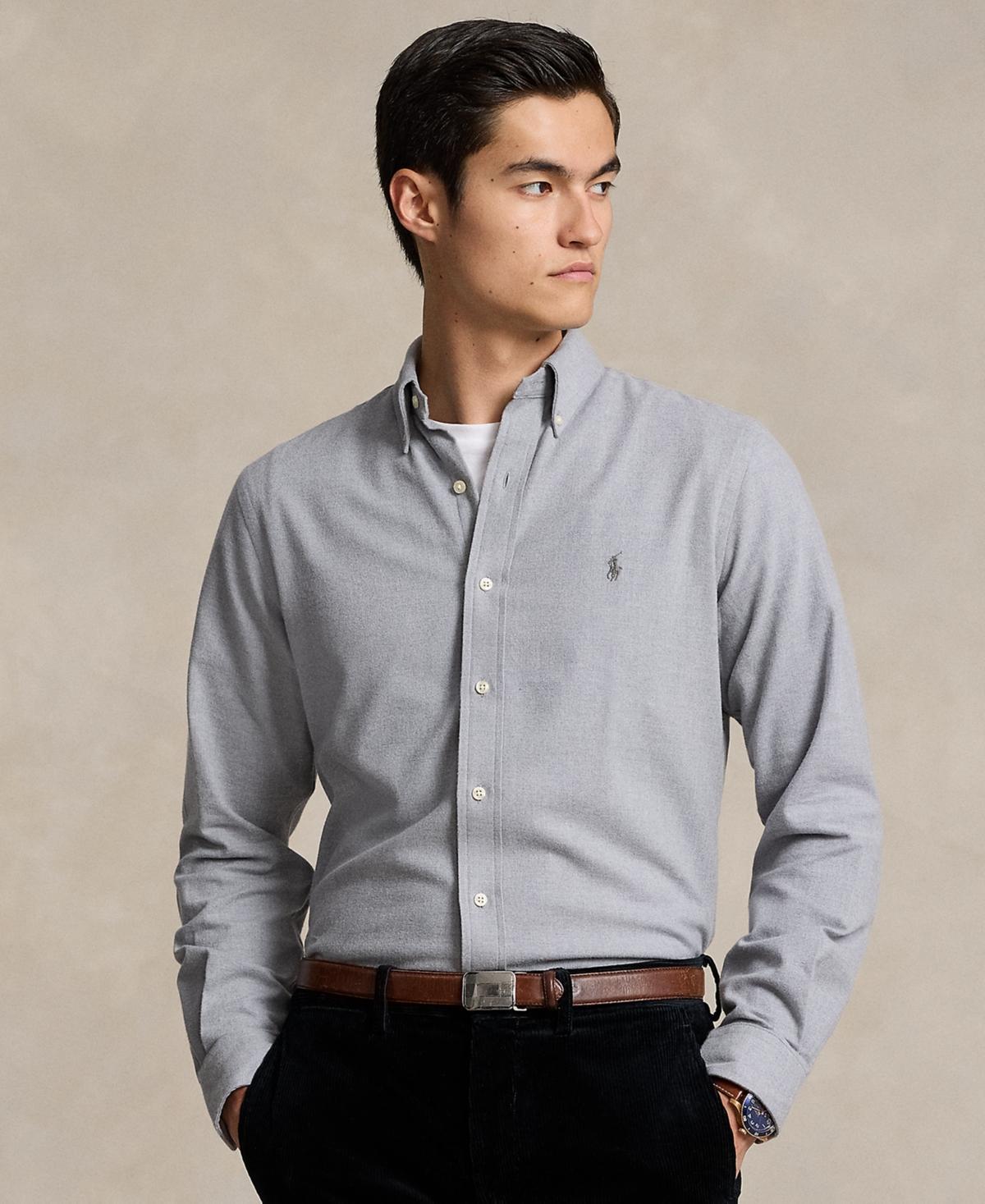 Polo Ralph Lauren Mens Classic-Fit Performance Twill Shirt Product Image