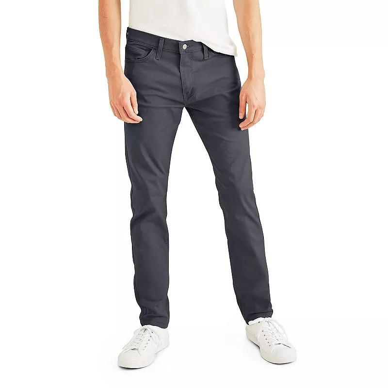 Mens Dockers Jean Cut All Seasons Slim-Fit Tech Pants Dark Blue Product Image