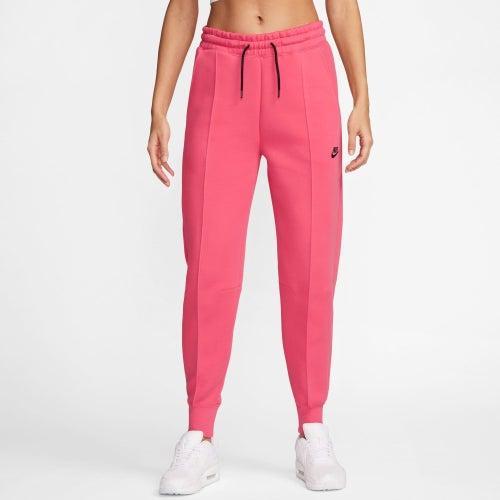 Nike Womens NSW Tech Fleece MR Joggers - Astro Pink/Black Product Image