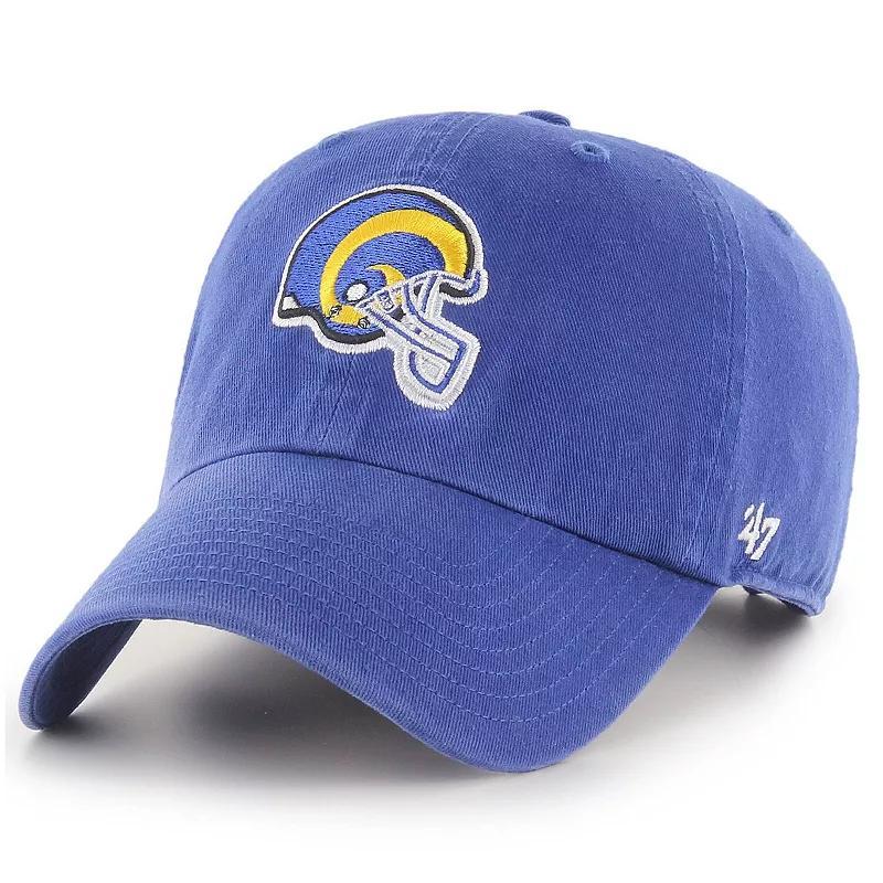 Mens 47 Royal Los Angeles Rams Clean Up Legacy Adjustable Hat Product Image