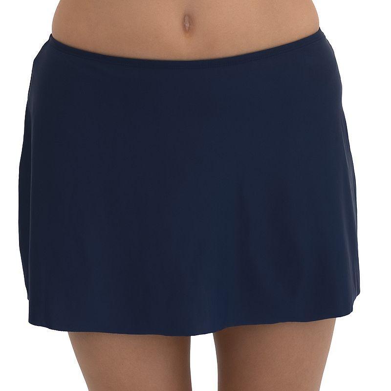 Womens Del Raya Solid Swim Skirt Blue Product Image